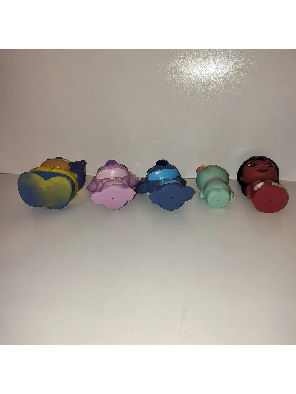 Disney Lilo & Stitch Plus Friends Licensed Squirters Bath Toys 5 Pc Set